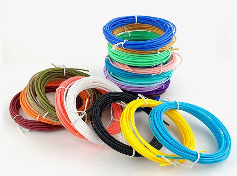High Quality PCL Filament, Low Temperature 3D Pen Filament 1.75MM,Suitable For Low Temperature 3D Pen, Bright Colors, No Repetit