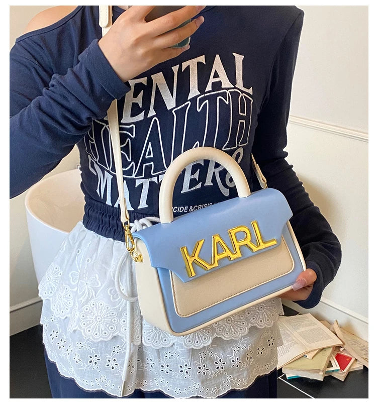 Designer Ladies Leather Tote Bag For Women Fashionable Crossbody Shoulder Purse Elegant Handbag Luxurious