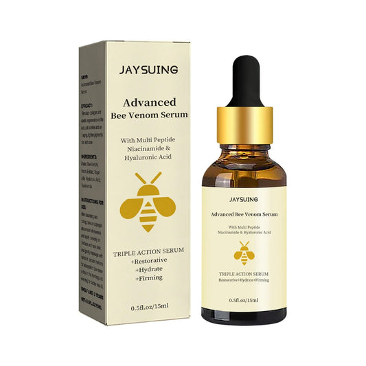 Bee Venom Anti Wrinkle Essence Younger Reduce Fine Lines Lifting Firming Repair Moisturize Tighten Whitening Facial Skin Care